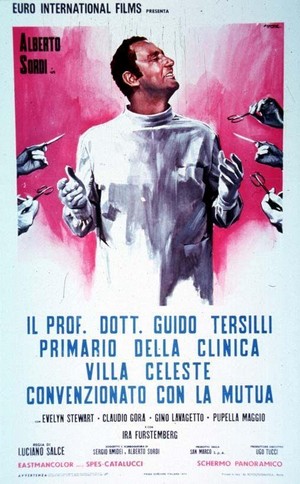Il Prof. Dott. Guido Tersilli, Primario della Clinica Villa Celeste Convenzionata con le Mutue (1969) - poster