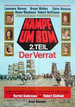 Kampf um Rom II - Der Verrat (1969) - poster