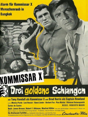 Kommissar X - Drei Goldene Schlangen (1969) - poster