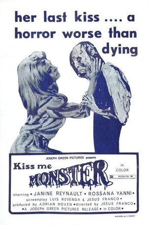 Küß Mich, Monster (1969) - poster