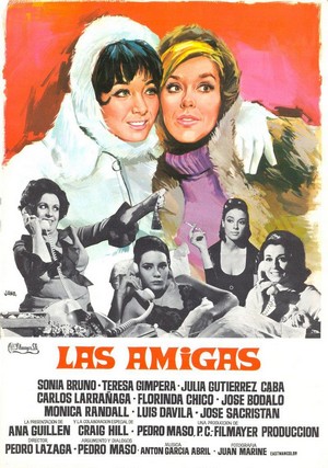 Las Amigas (1969) - poster
