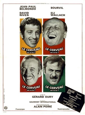 Le Cerveau (1969) - poster