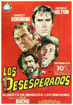 Los Desesperados (1969) - poster