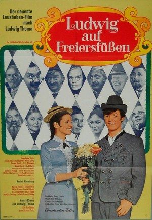 Ludwig auf Freiersfüßen (1969) - poster