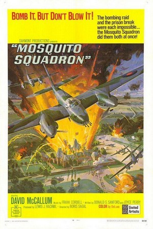 Mosquito Squadron (1969) - poster