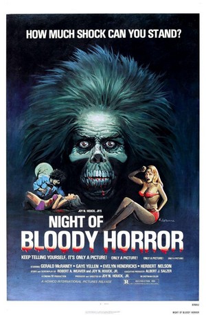 Night of Bloody Horror (1969) - poster