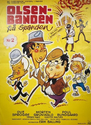 Olsen-Banden på Spanden (1969) - poster