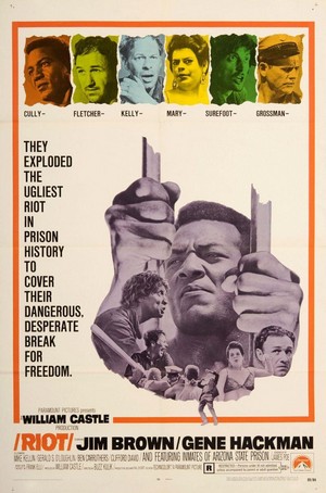 Riot (1969) - poster