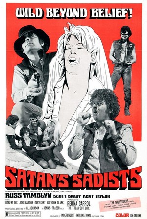 Satan's Sadists (1969) - poster