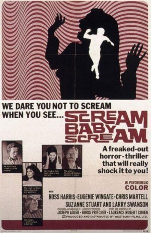 Scream Baby Scream (1969) - poster