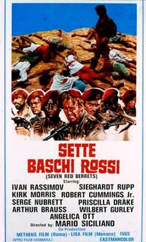 Sette Baschi Rossi (1969) - poster