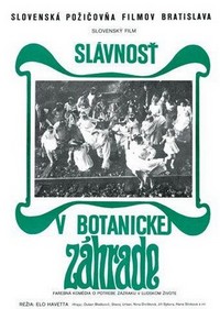 Slávnost' v Botanickej Záhrade (1969) - poster