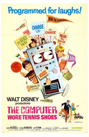 The Computer Wore Tennis Shoes (1969) - poster