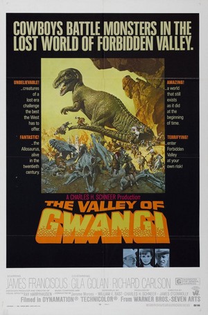 The Valley of Gwangi (1969) - poster