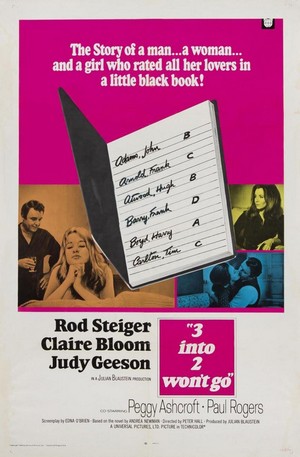 Three into Two Won't Go (1969) - poster