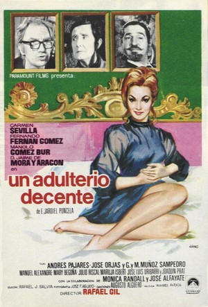 Un Adulterio Decente (1969) - poster