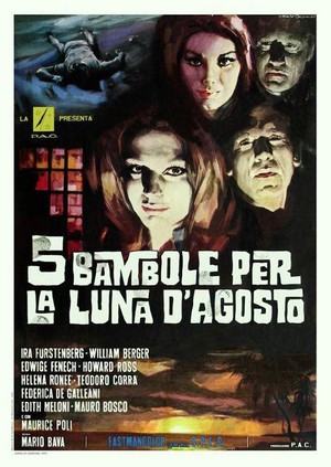 5 Bambole per la Luna d'Agosto (1970) - poster