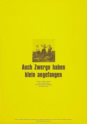 Auch Zwerge Haben Klein Angefangen (1970) - poster