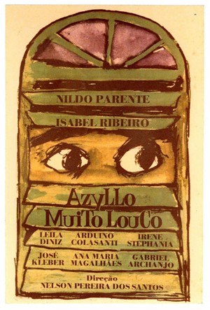 Azyllo Muito Louco (1970) - poster