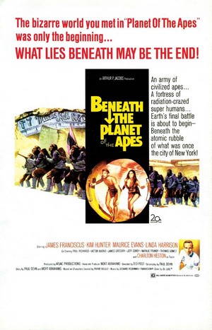 Beneath the Planet of the Apes (1970) - poster