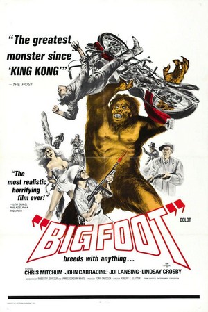 Bigfoot (1970) - poster