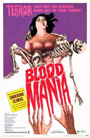 Blood Mania (1970) - poster