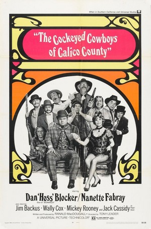 Cockeyed Cowboys of Calico County (1970) - poster