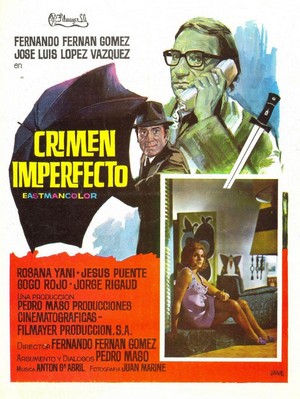 Crimen Imperfecto (1970) - poster