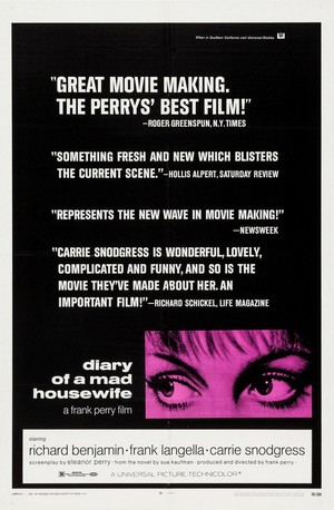 Diary of a Mad Housewife (1970) - poster