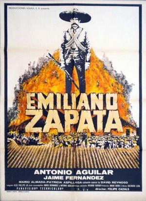Emiliano Zapata (1970) - poster