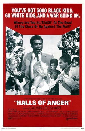 Halls of Anger (1970) - poster
