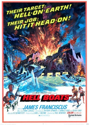 Hell Boats (1970) - poster