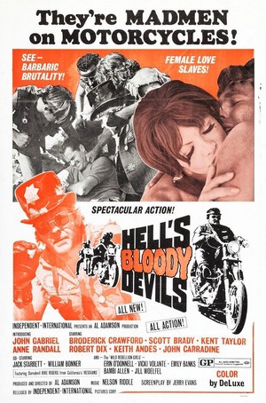 Hell's Bloody Devils (1970) - poster