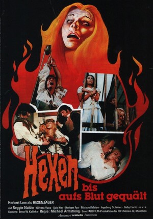 Hexen bis aufs Blut Gequält (1970) - poster