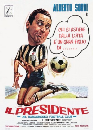 Il Presidente del Borgorosso Football Club (1970) - poster