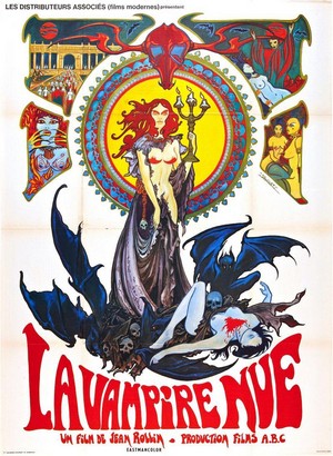 La Vampire Nue (1970) - poster