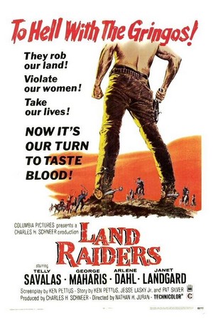 Land Raiders (1970) - poster