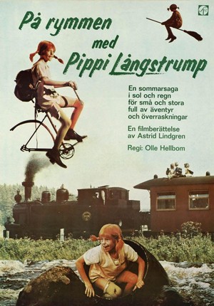 På Rymmen med Pippi Långstrump (1970) - poster