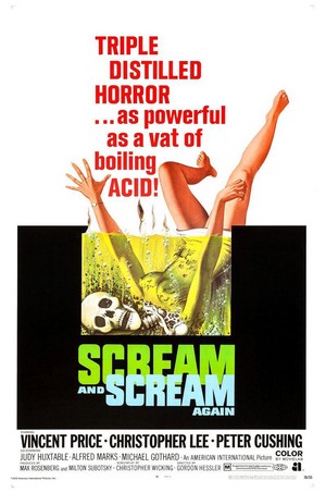 Scream and Scream Again (1970) - poster