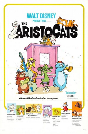The Aristocats (1970) - poster