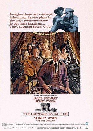 The Cheyenne Social Club (1970) - poster