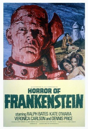 The Horror of Frankenstein (1970) - poster