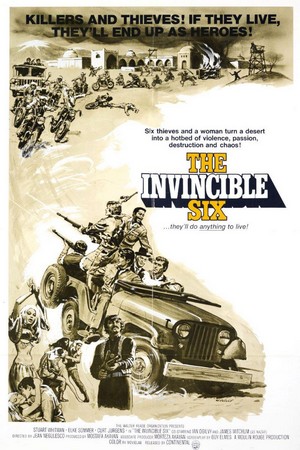The Invincible Six (1970) - poster