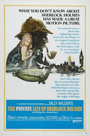 The Private Life of Sherlock Holmes (1970) - poster
