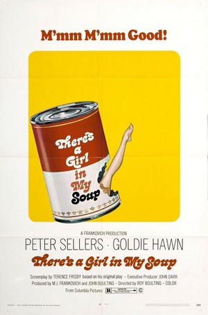 There's a Girl in My Soup (1970) - poster