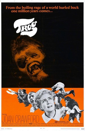 Trog (1970) - poster