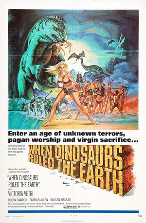 When Dinosaurs Ruled the Earth (1970) - poster