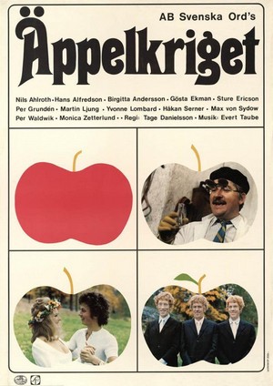 Äppelkriget (1971) - poster