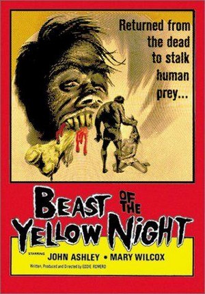 Beast of the Yellow Night (1971) - poster