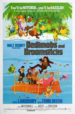 Bedknobs and Broomsticks (1971) - poster